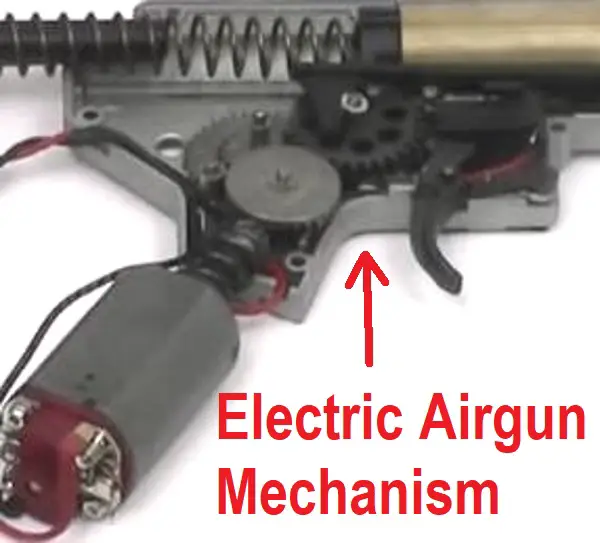 Electric Air Gun Mechanism