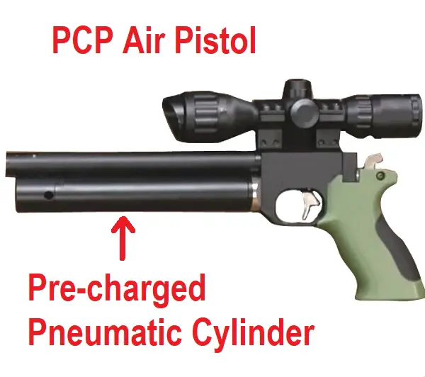 PCP Air Pistol Cylinder