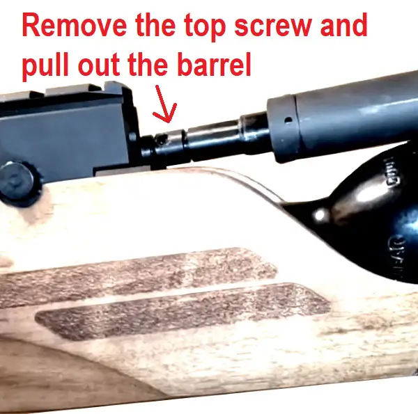 Remove Airgun Barrel